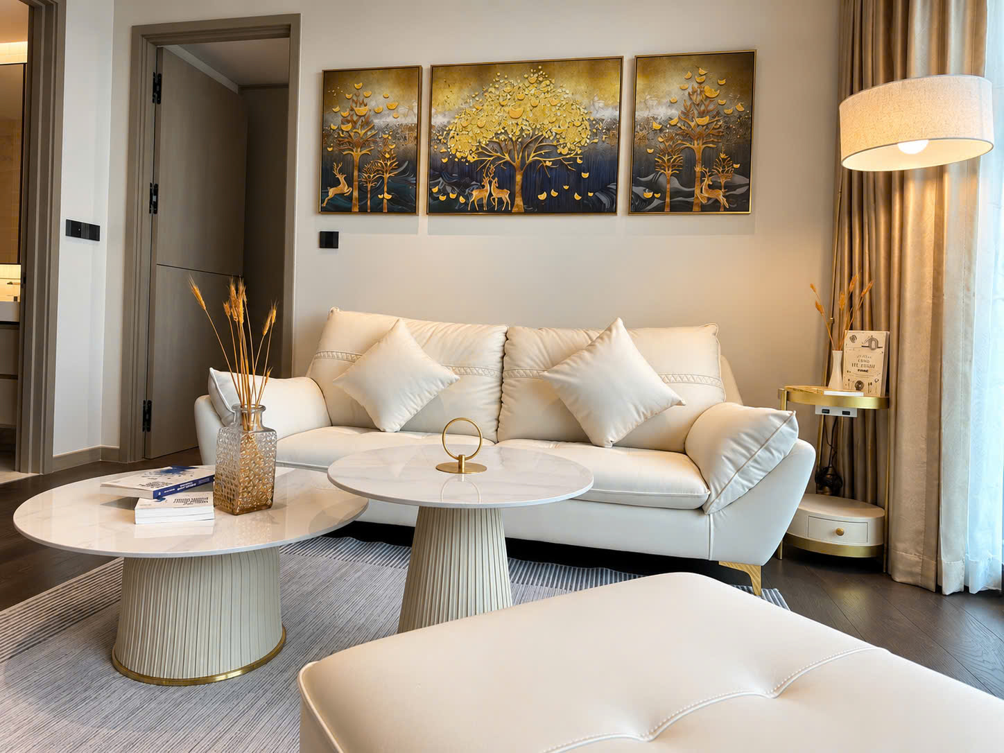 Luxury 1 bedroom apartment for rent at Grand Marina Saigon Lake with premium furnishings