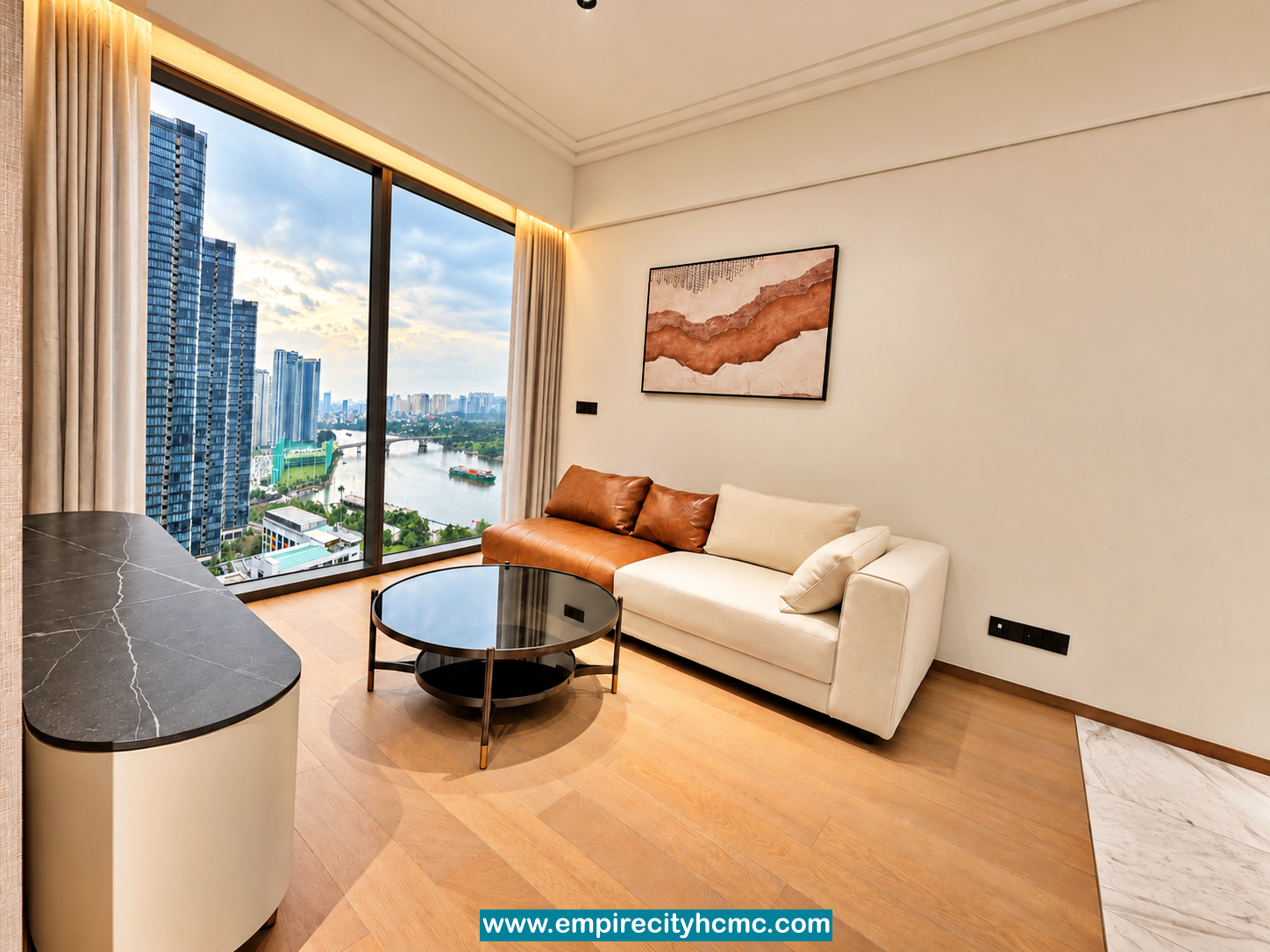 JW Marriott 2-Bedroom Apartment for Rent – High Floor – Luxury Furnishings – Open Views