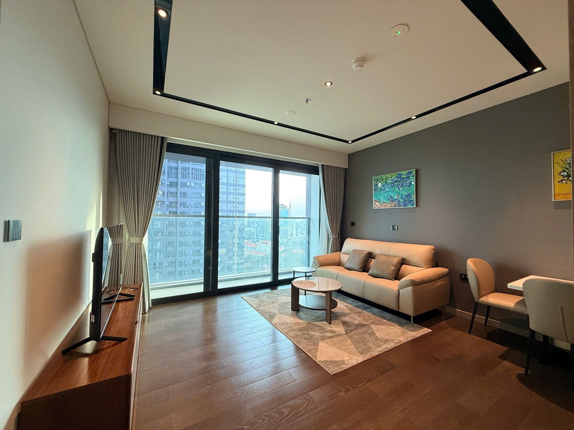 Modern 1 bedroom apartment for rent at Grand Marina Saigon Lake Tower with full furnishings