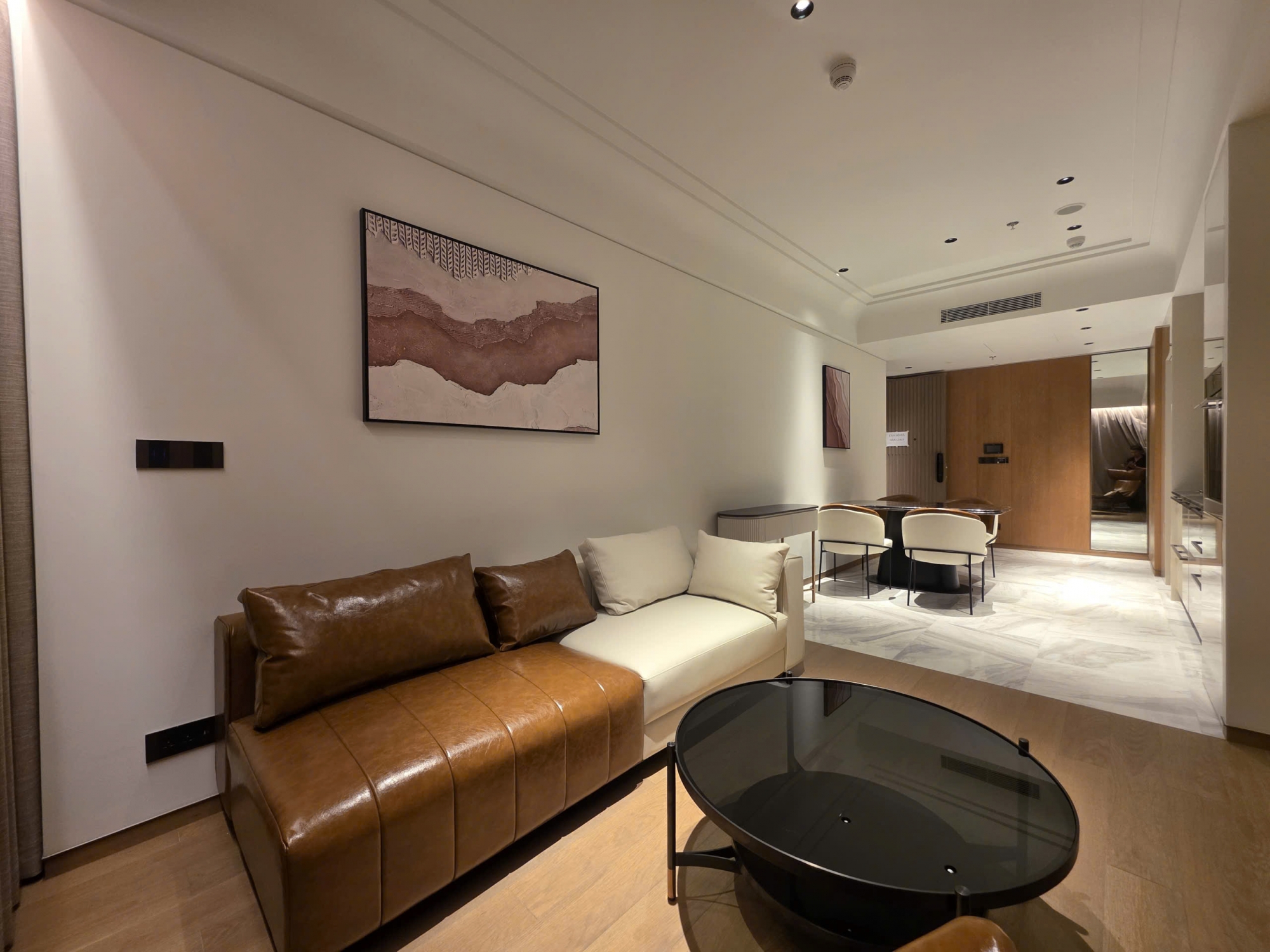 Grand Marina Saigon 2 bedroom apartment for rent with premium furnishings and elegant modern interiors