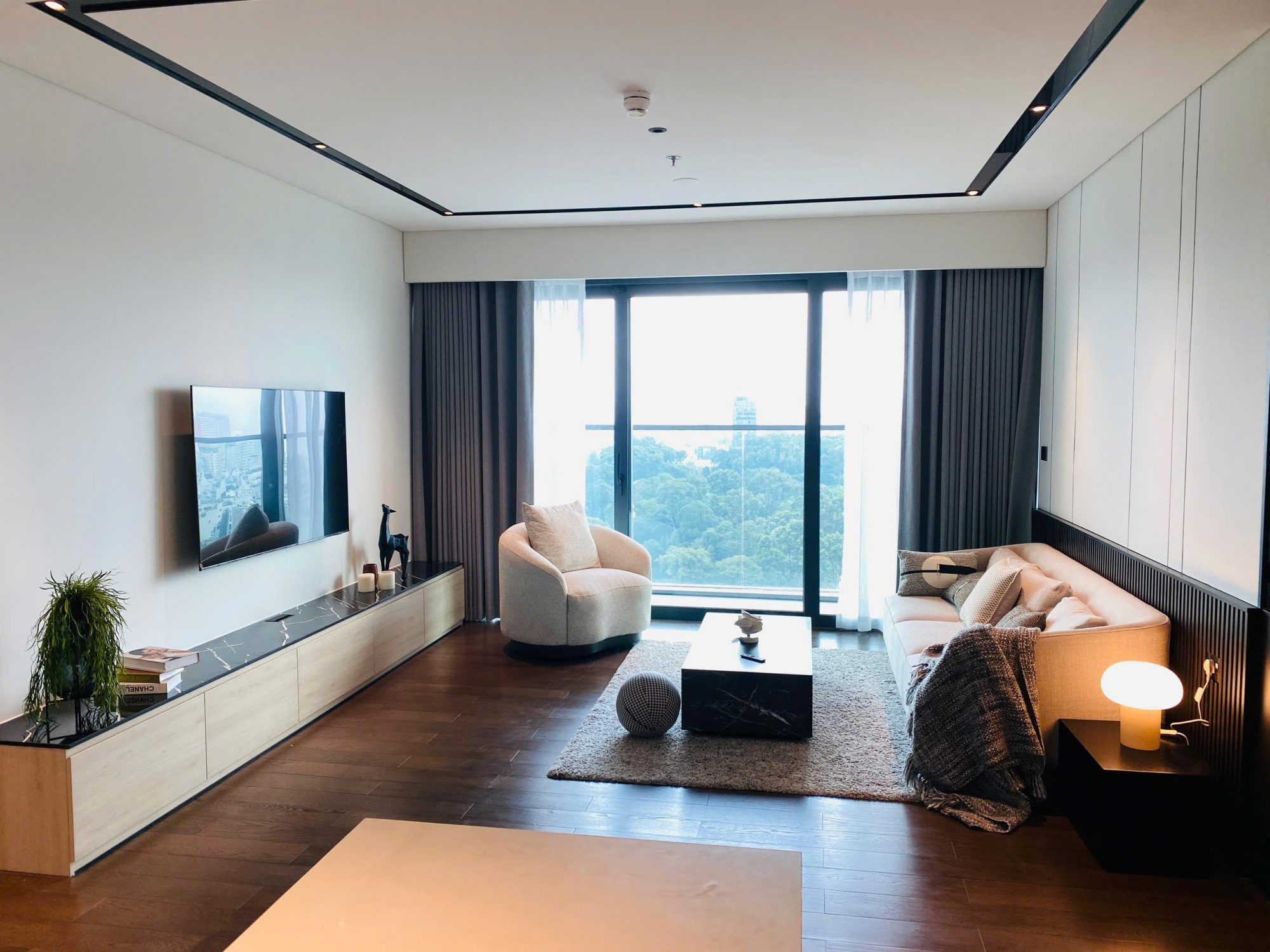 Luxury river & city view apartment for rent at Grand Marina Saigon