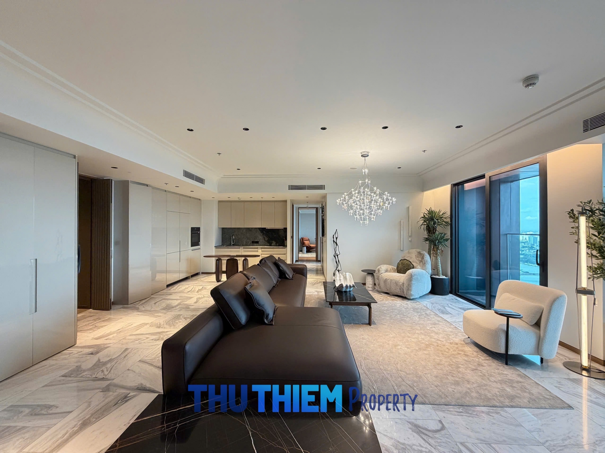 Luxury 4 bedroom apartment for sale at Grand Marina Saigon with river view