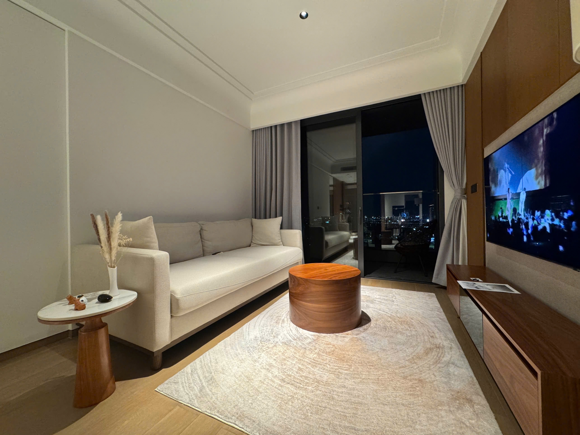 Luxury 2 bedroom apartment for rent at Grand Marina Saigon with full furnishings and river views