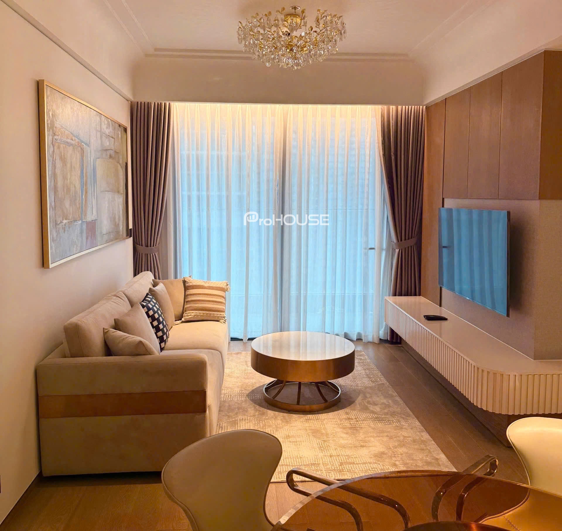 Cho thuê căn hộ cao cấp tại GRAND MARINA SAIGON – 2PN, Full nội thất sang trọng – Giá thuê 4.000 USD/tháng