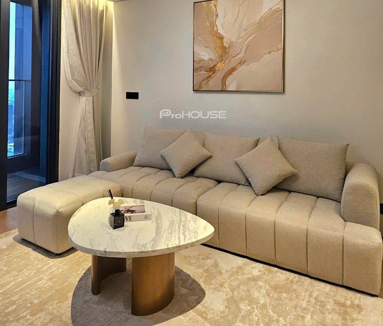 3-Bedroom Apartment For Rent at Grand Marina Saigon – Elegant Furnished – Nice View