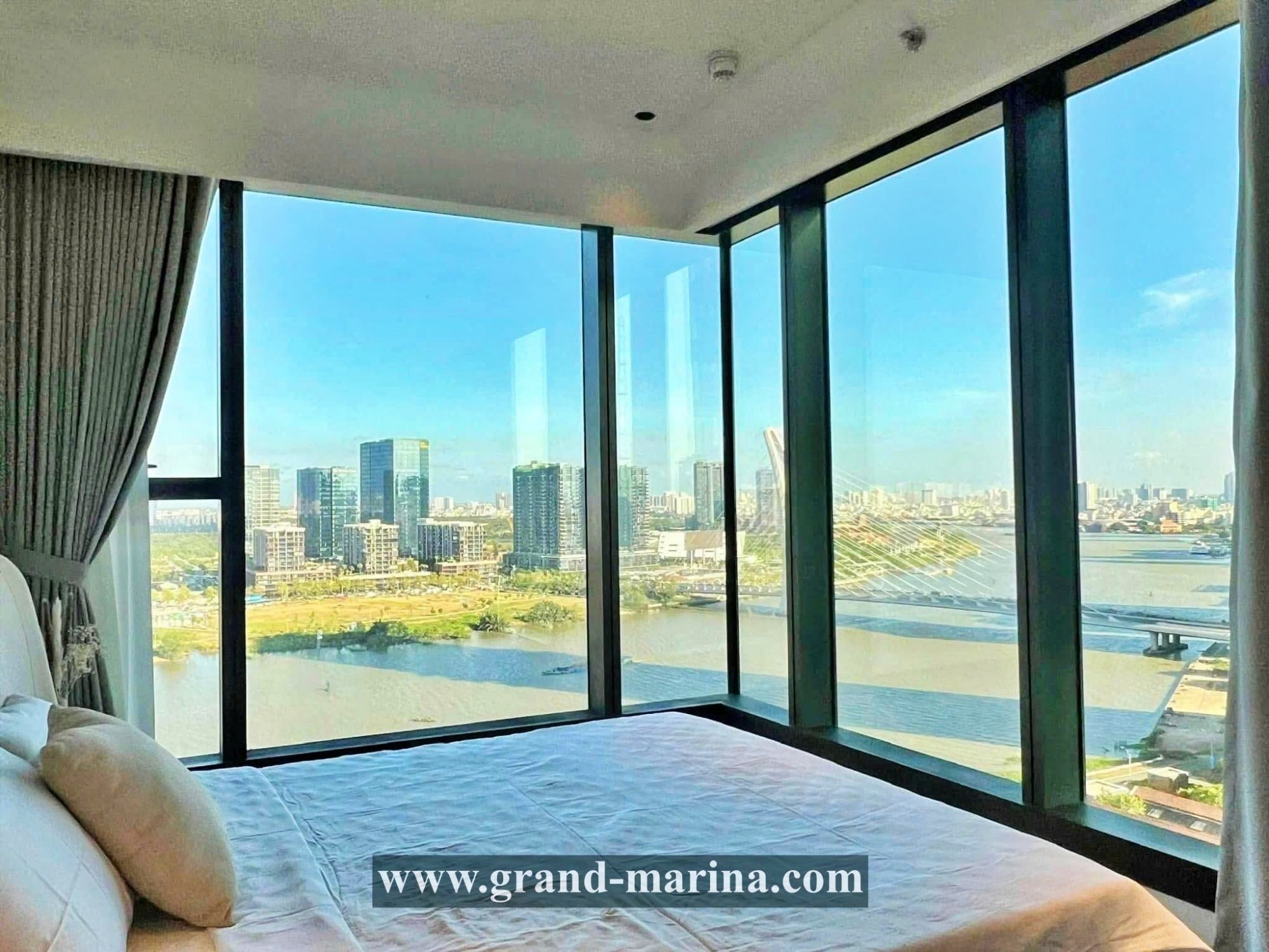 Cho thuê căn hộ Grand Marina Saigon - view sông - nội thất cao cấp 