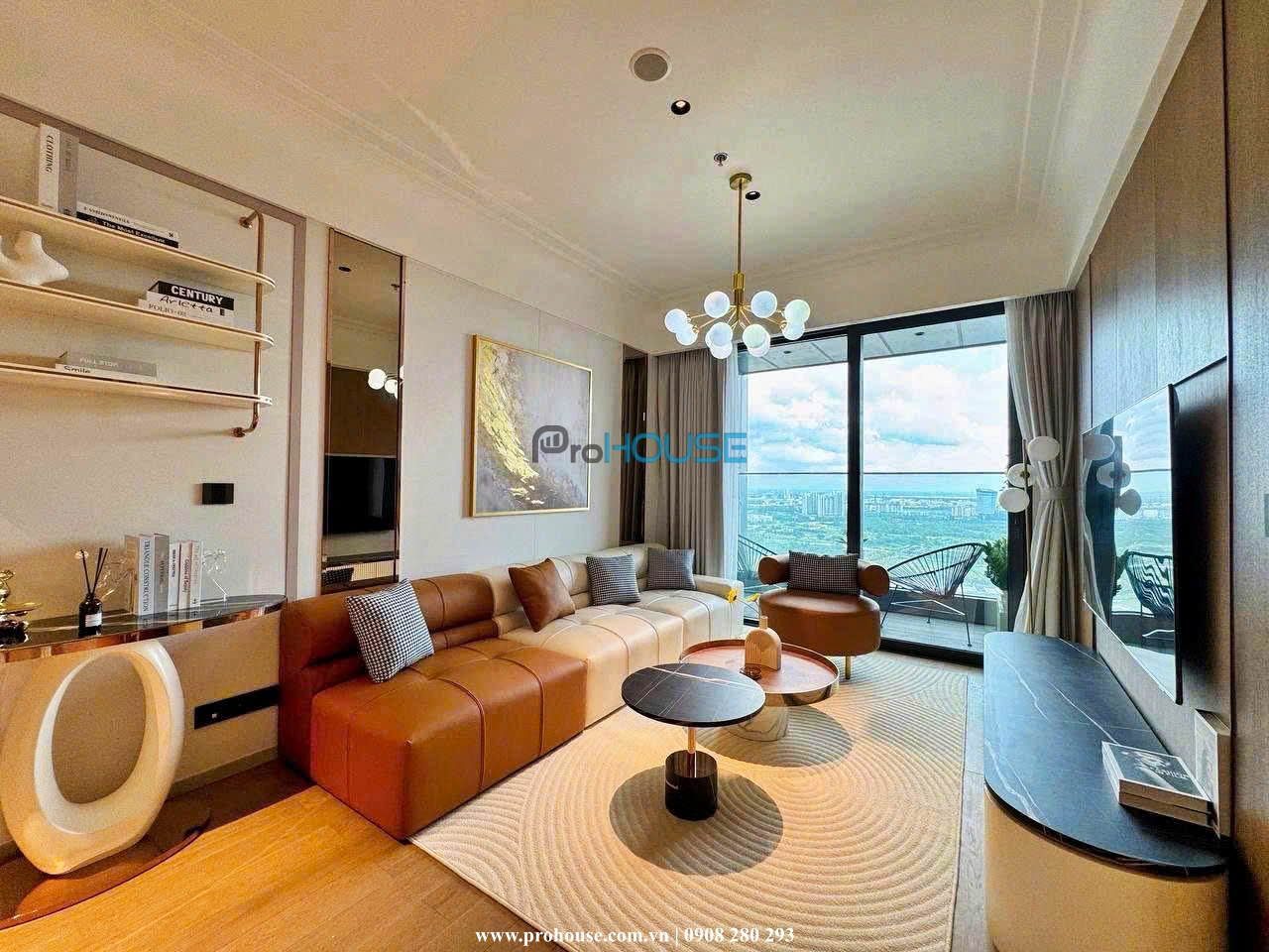 Căn hộ JW Marriott tại Grand Marina Saigon cho thuê - 2 phòng ngủ - view sông - nội thất đẹp 